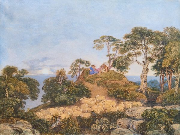 Joshua Cristall POWS (1767-1847): Arcadian Scene