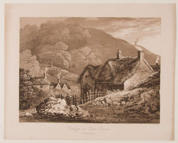 Benjamin Barker II (1776-1838): “Cottages at Castle Combe” and “On the Bath Canal”