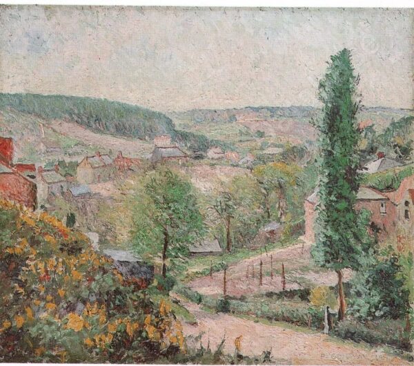 James Brown (1863-1943): Apple Blossom, Henfield , Modern British.