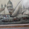 The Cumberland Fleet at Blackfriars Bridge with St Pauls and London in the Background