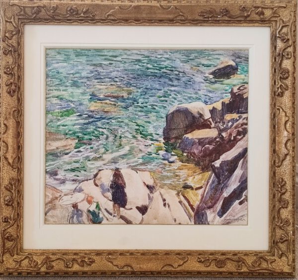 Dame Laura Knight RA (1877-1970): Lamorna Cove, 1913