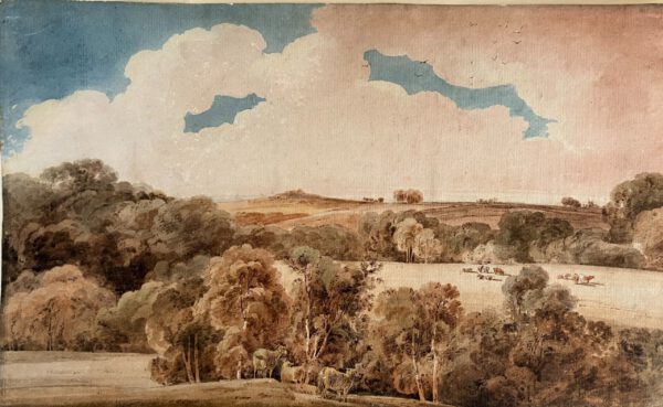 Thomas Girtin (1775-1802): A view in the Yorkshire Dales