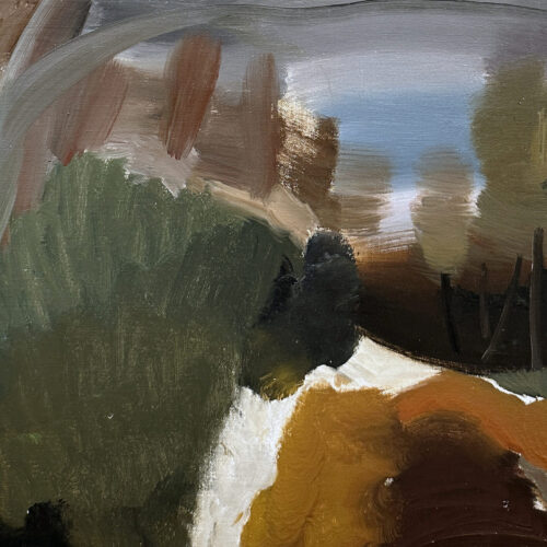 Ivon Hitchens (1893 - 1979): Remembering Robert Frost, Stopping by Woods on a Snowy Evening
