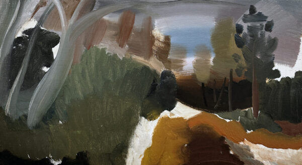 Ivon Hitchens (1893 - 1979): Remembering Robert Frost, Stopping by Woods on a Snowy Evening