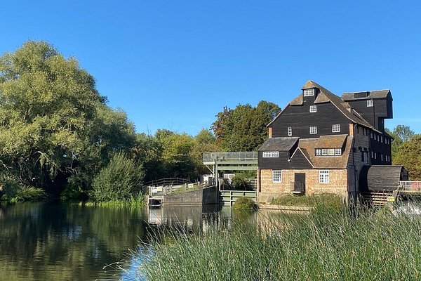 William Fraser Garden (1856-1921): The Old Mill, Hemingford Grey. Victorian watercolour