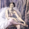 Barbara-by-Dame-Laura-Kni-001 Dame Laura Knight RA (1877-1970) Portrait of a Young Woman, Modern British