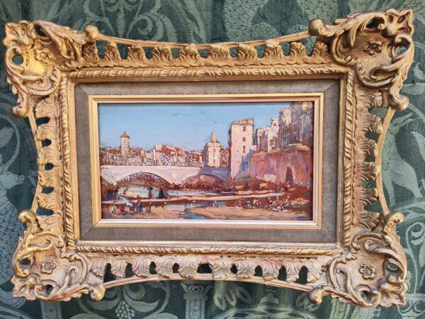 Ciardi fr An Italian Bridge by Guiseppe "Beppe" Ciardi (1875-1932)