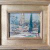 Walcot framed new William Walcot (1874-1943), Lancaster Gate from Kensington Gardens.