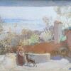 A View on the Italian Lakes by Walter J. West (1860-1933)