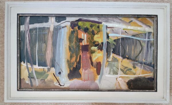 hitchens ip. FR Iping Greenhouse by Ivon Hitchens LG (1893-1979)