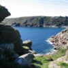 Lamorna Cove , Cornwall by Dame Laura Knight RA, RE (1877-1977) Modern British