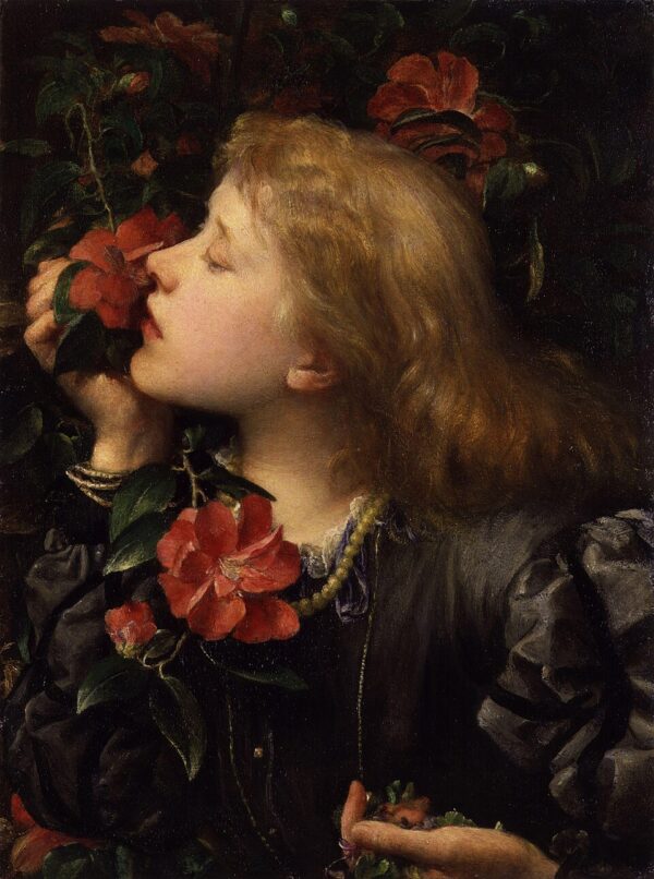 "Ellen Terry  An Impression" by  Hubert Von Herkomer (1849-1914)